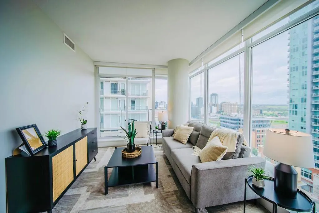 Apartamento Modern Suite Calgary Downtown 5 Min Walk Stampede Canadá
